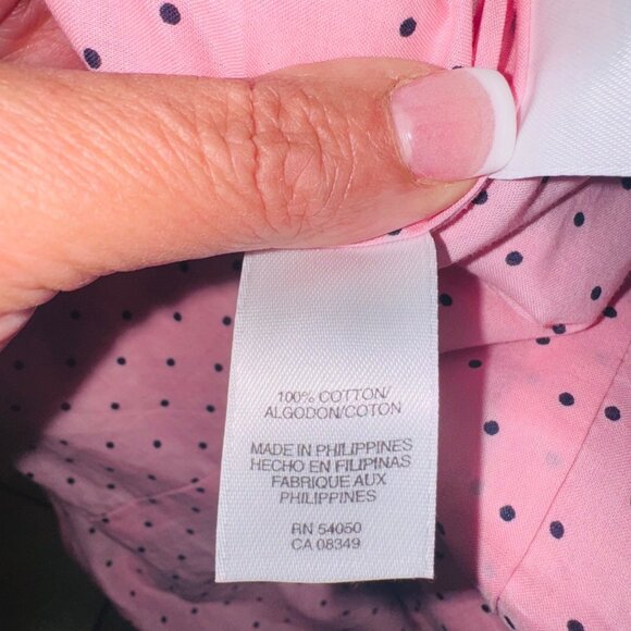 Jones New York Signature Pink Double-Breasted Trench Coat L Barbie Legally Blond - Picture 10 of 13